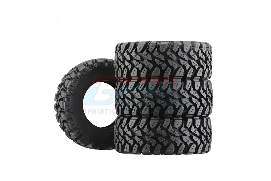 GPM 1.3&amp;quot; High Grip Crawler Tyres 4Pcs w/ Foam Inserts image 4