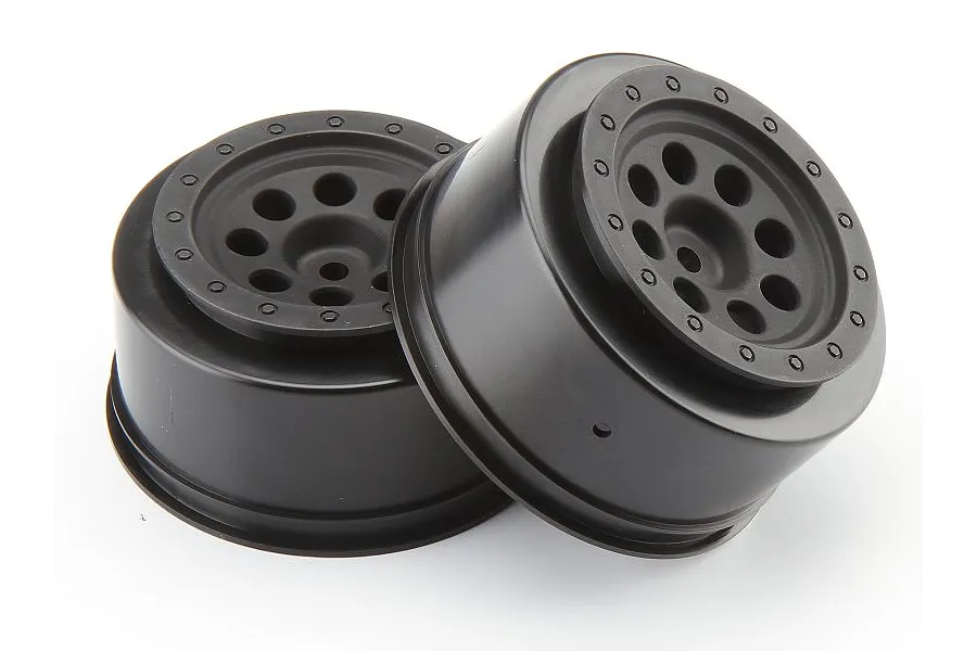 HPI 2.2/3.0&amp;quot; Blitz Mk.8 V2 Black Rims 2Pcs image 7982
