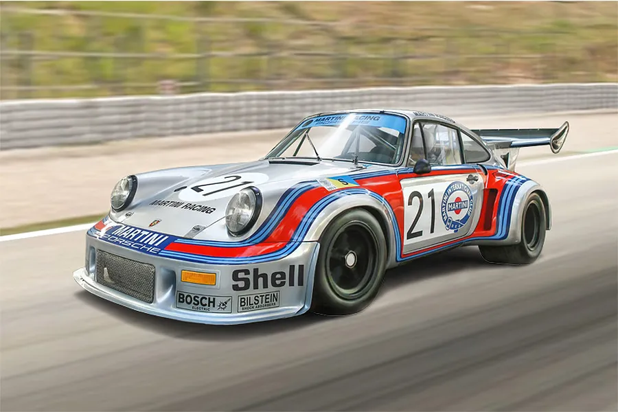 Italeri 1/24 Porsche Carrera RSR Turbo Easy Kit Scaled Plastic Model Kit image 4
