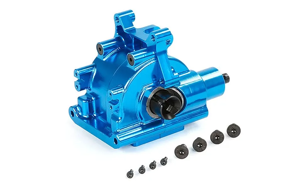 Rovan Blue Aluminium Rear Complete Gearbox image 79864