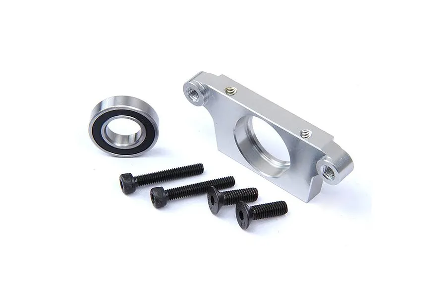Rovan Silver Aluminium Spur Gear Bearing Mount image 79872