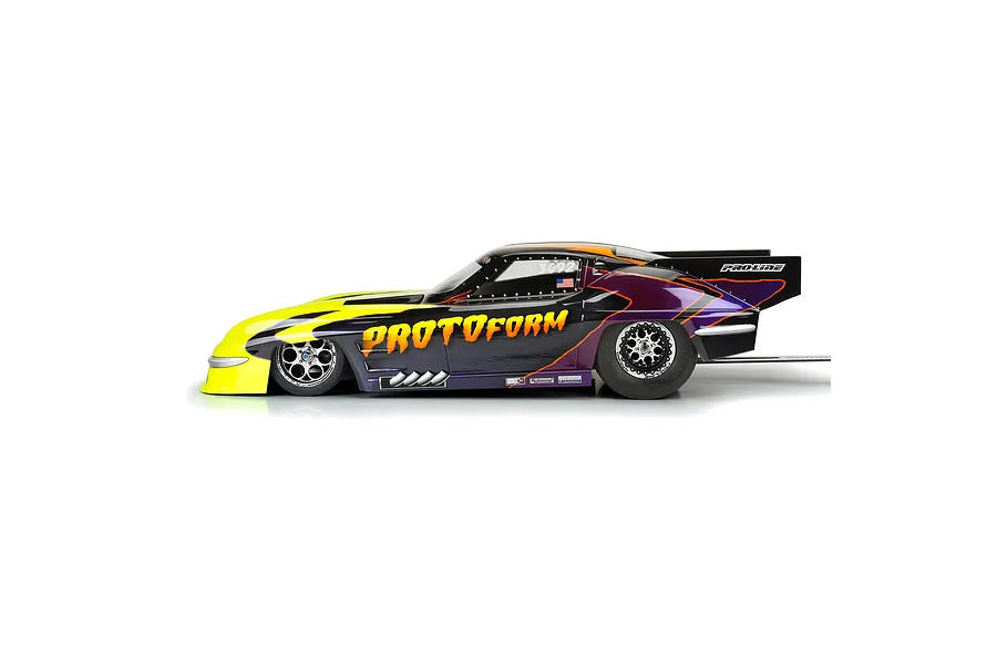 Protoform 1/10 1963 Chevrolet Corvette Stingray Pro Mod Body Shell - Clear Unpainted image 79883
