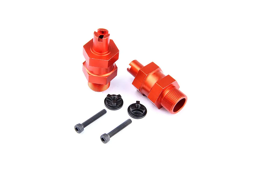 Rovan Red Aluminium Front Wheel Extension image 79923