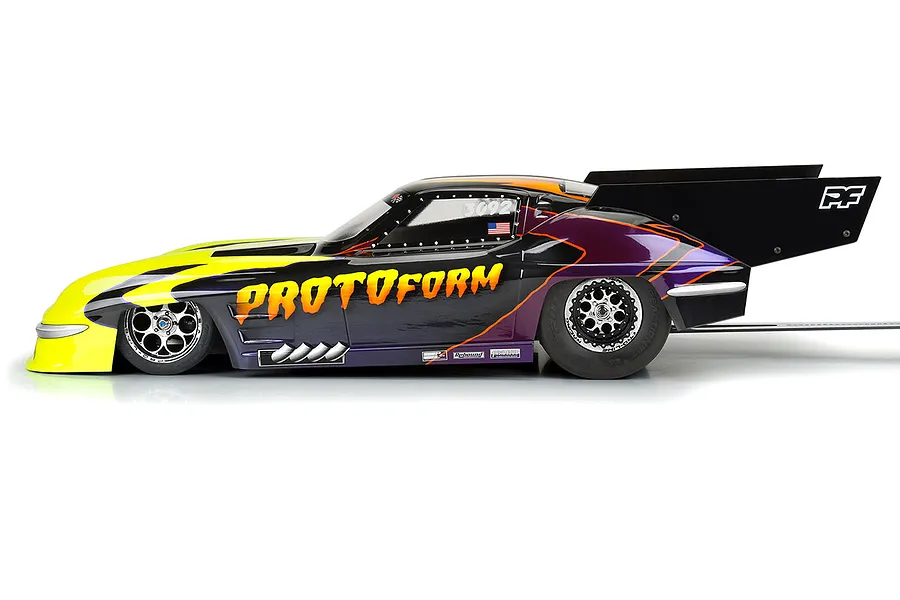 Protoform 1/10 Stingray Pro Mod Outlaw Wing Kit - Clear Unpainted image 79938