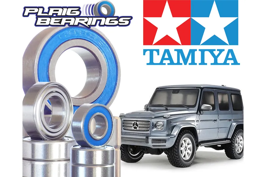Plaig RC 1/10 Tamiya CC-02 4WD Complete Standard Bearing Kit image 79956
