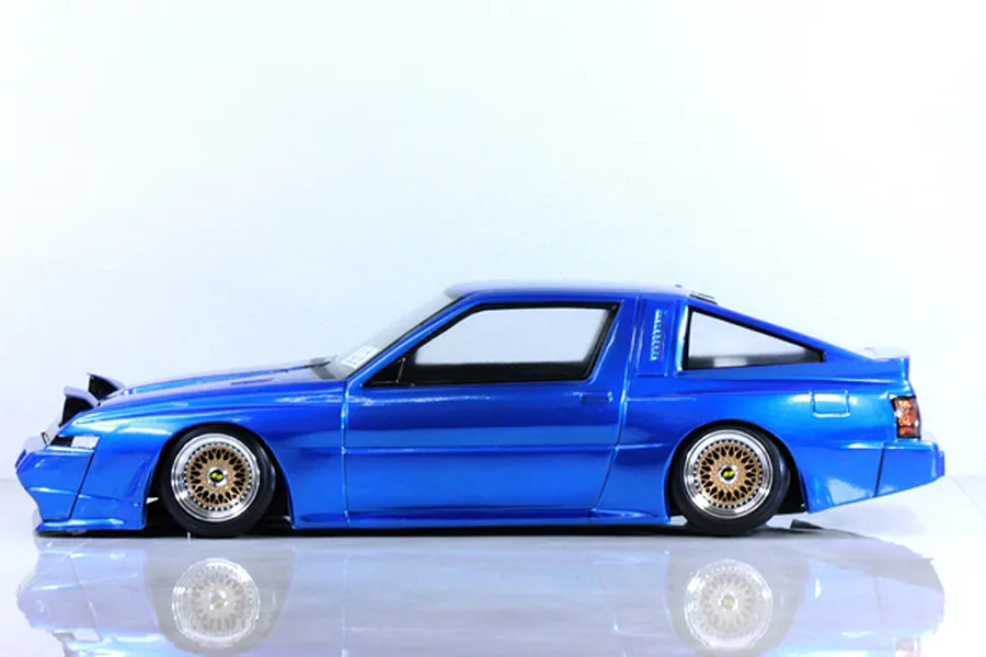 Pandora RC 1/10 Mitsubishi Starion Unpainted Body Shell - Clear image 2