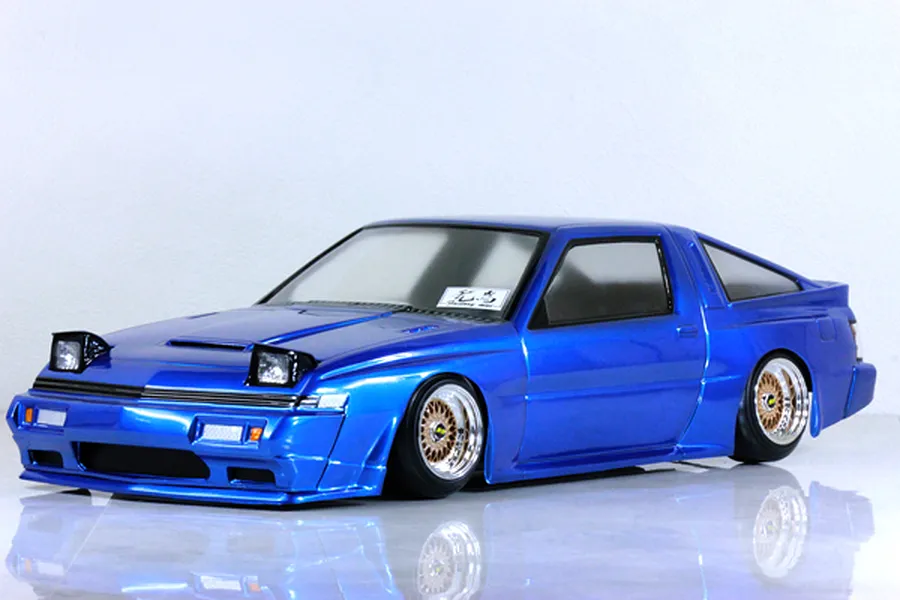 Pandora RC 1/10 Mitsubishi Starion Unpainted Body Shell - Clear image 3