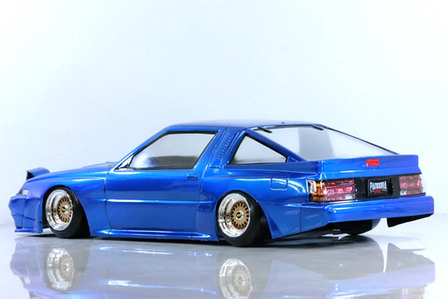 Pandora RC 1/10 Mitsubishi Starion Unpainted Body Shell - Clear image 4