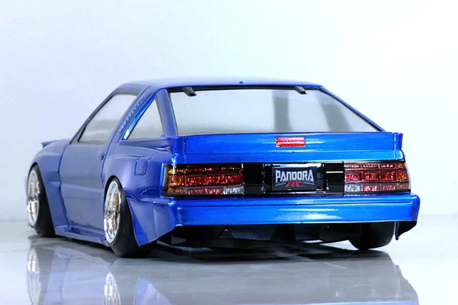 Pandora RC 1/10 Mitsubishi Starion Unpainted Body Shell - Clear image 6
