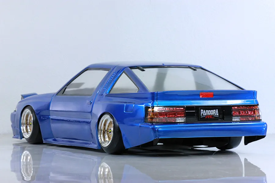 Pandora RC 1/10 Mitsubishi Starion Unpainted Body Shell - Clear image 7