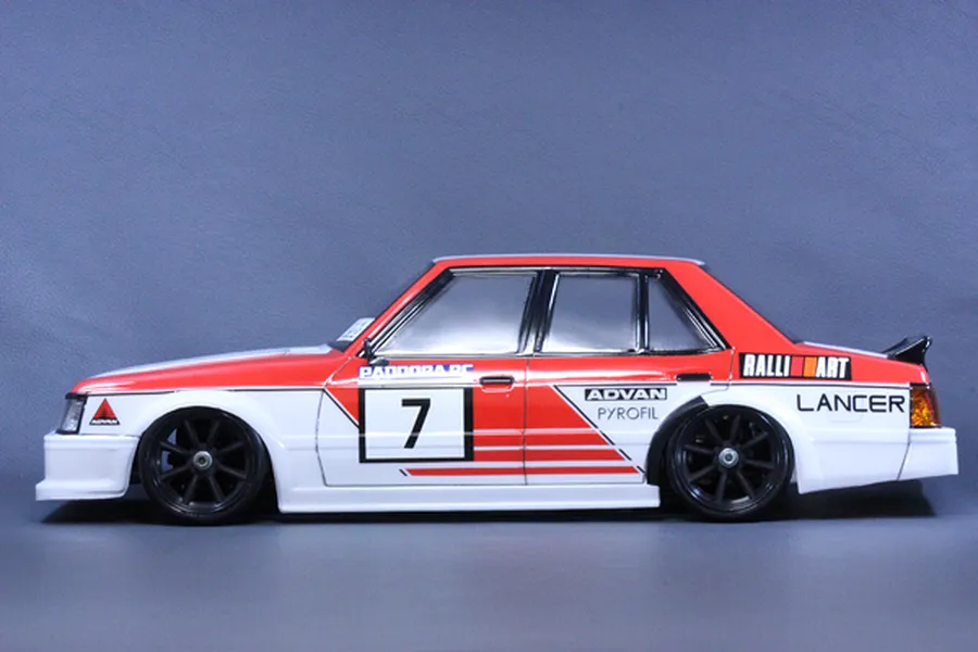 Pandora RC 1/10 Mitsubishi Lancer EX Unpainted Body Shell - Clear image 79976