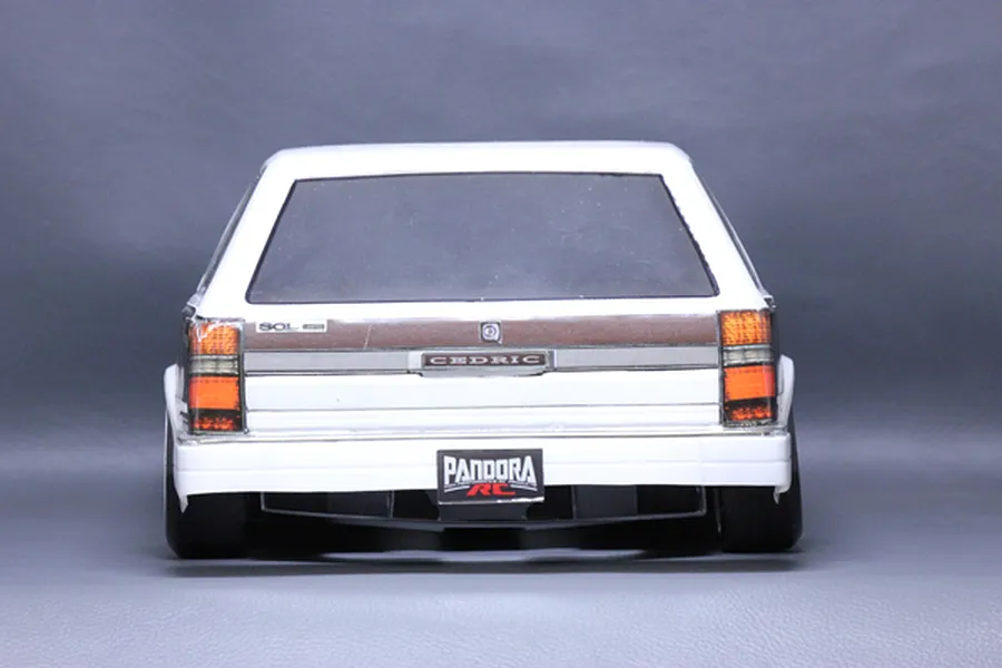 Pandora RC 1/10 Nissan Cedric Wagon Unpainted Body Shell - Clear image 2