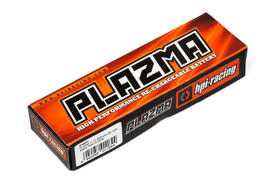 HPI Plazma 11.1v 3200mAh 35C LiPo Battery image 8000