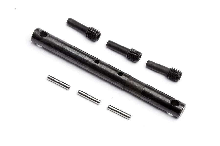 HPI Savage XS Centre Shaft 5x54mm w/Grub Pins &amp;amp; Pins image 8002
