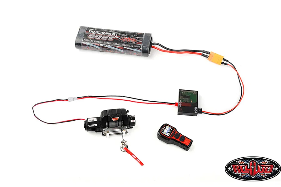 RC4WD Warn Advanced Wireless Remote/Receiver Winch Controller Set image 80068
