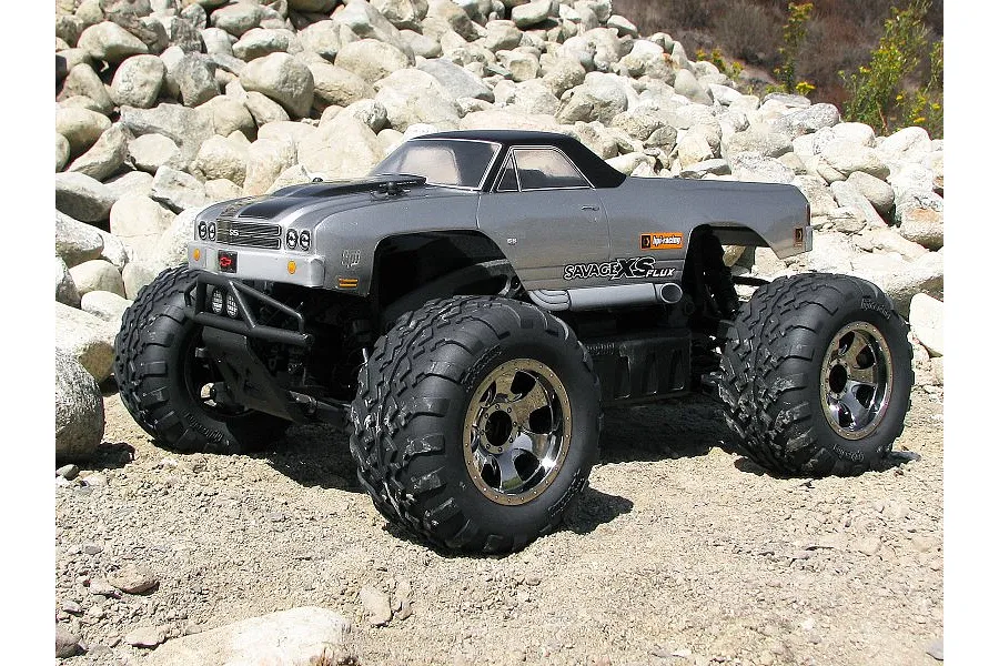 HPI Savage XS 1/12 Chevrolet El Camino SS Unpainted Body Shell image 8017