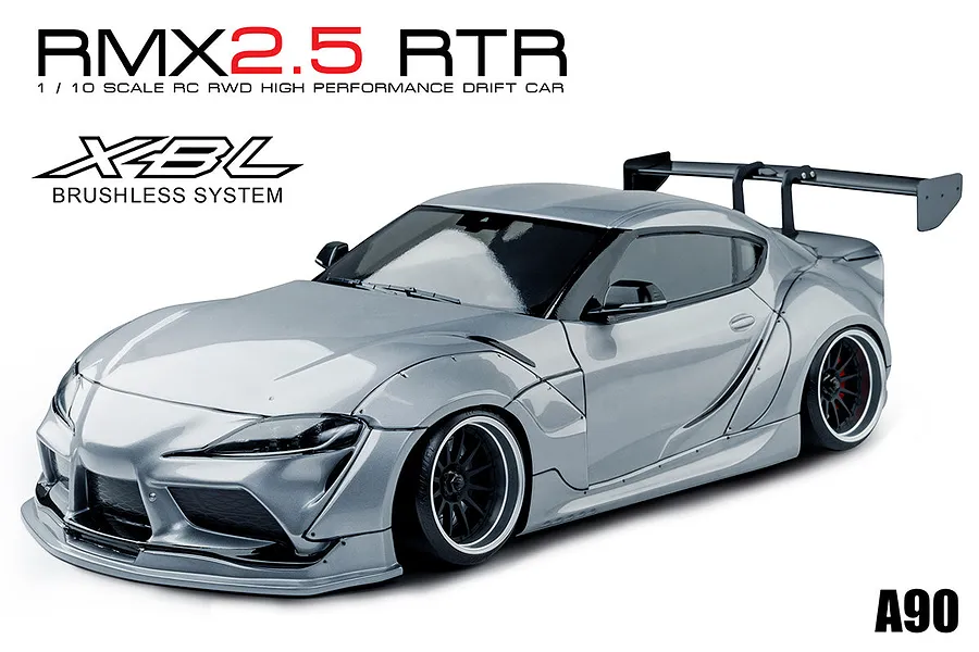 MST RMX 2.5 A90RB RC Drift Car Electric Brushless RWD 1/10 Scale RTR - Metal Grey image 80165