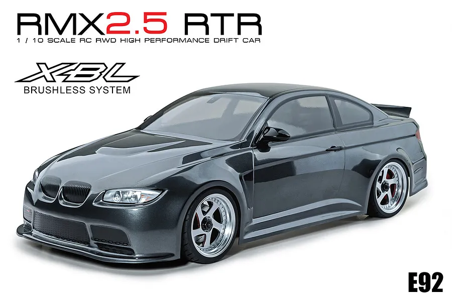 MST RMX 2.5 E92 RC Drift Car Electric Brushless RWD 1/10 Scale RTR - Grey image 80217