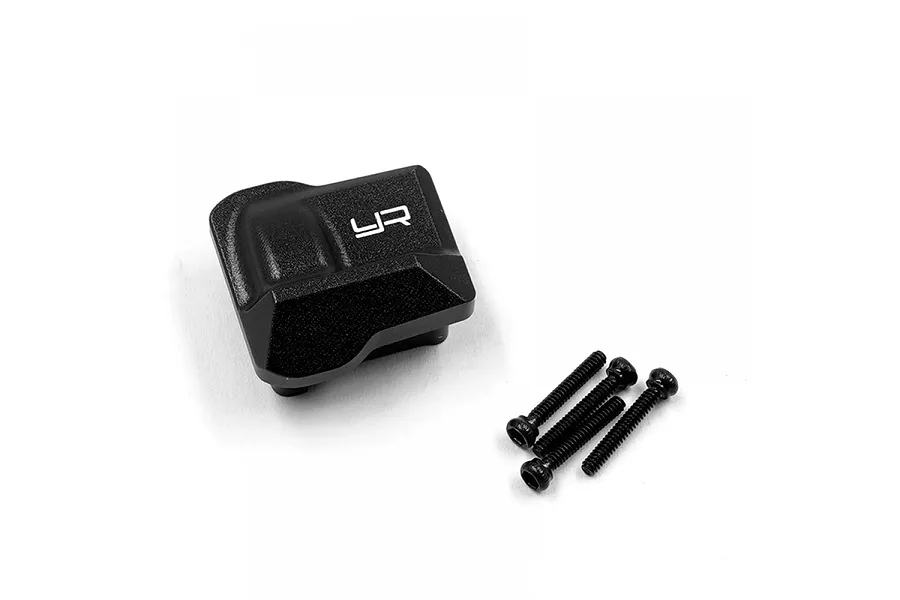 Yeah Racing Black Aluminium Front or Rear Differential Cover image 80248