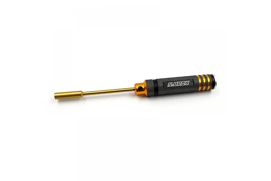 Yeah Racing Black/Gold 5.0mm Nut Driver image 1