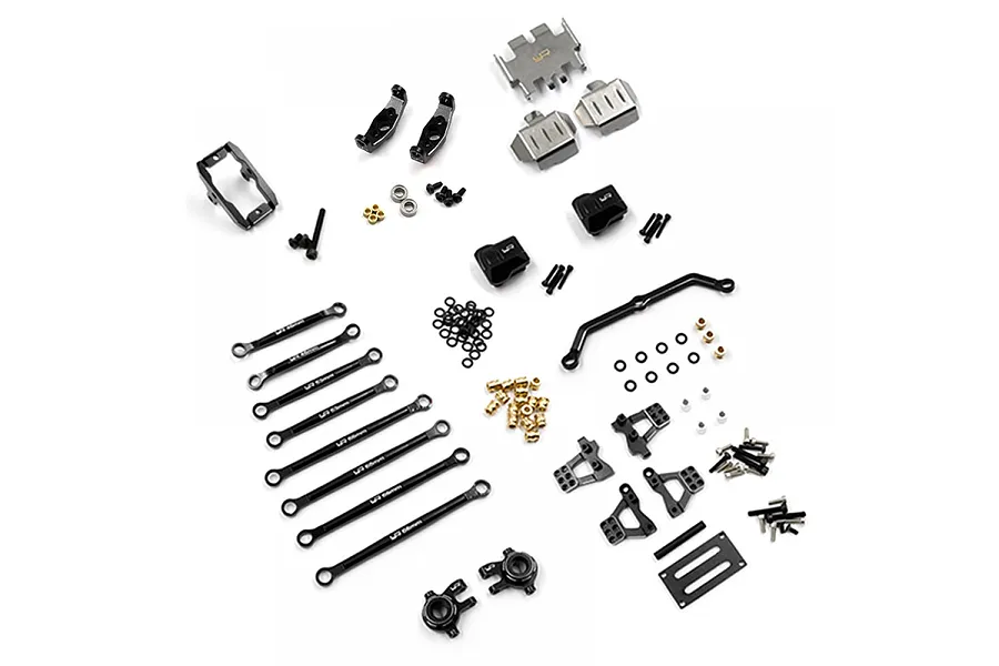 Yeah Racing Black Aluminium Essential Conversion Kit image 80257