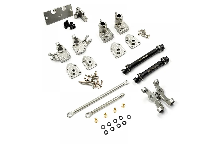 Yeah Racing Gunmetal Aluminium Essential Conversion Kit image 80259