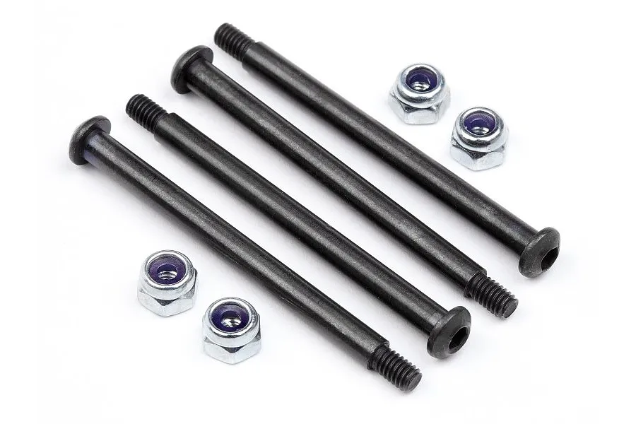 HPI Savage XS E-Clip Eliminator Suspension Arm Pin Set image 8030