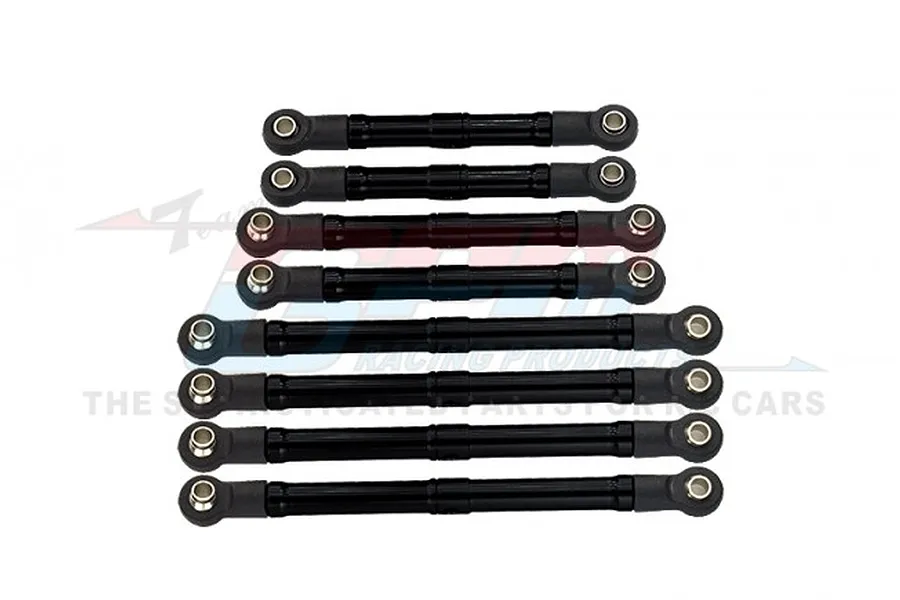 GPM Black Aluminium Turnbuckles 8Pcs image 80296