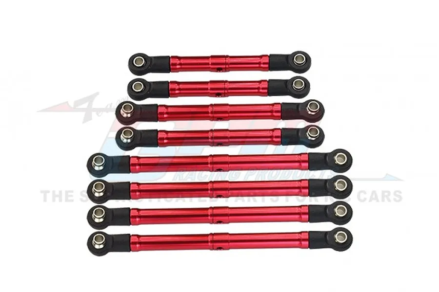 GPM Red Aluminium Turnbuckles 8Pcs image 80297
