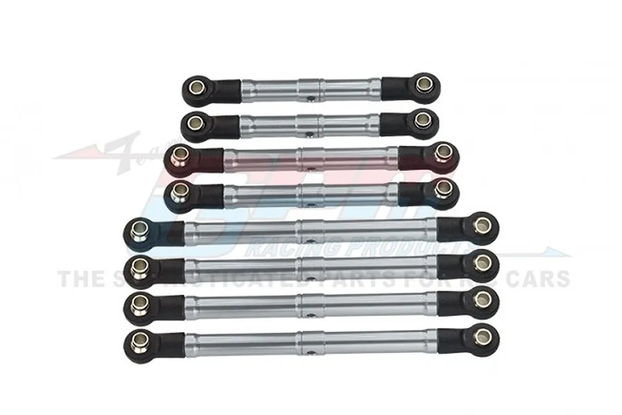 GPM Silver Aluminium Turnbuckles 8Pcs image 80298