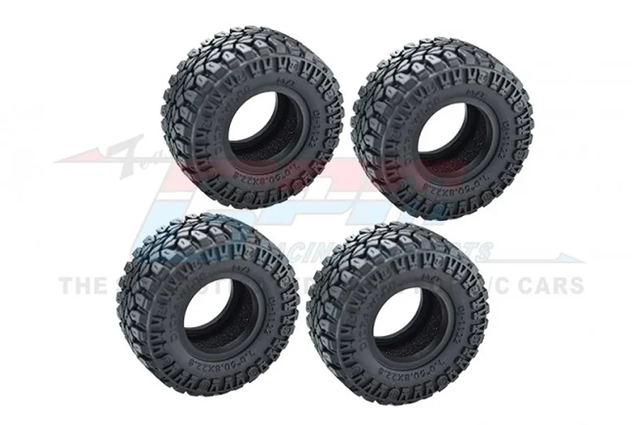 GPM 1.0&amp;quot; High Grip Tyres 4Pcs image 1