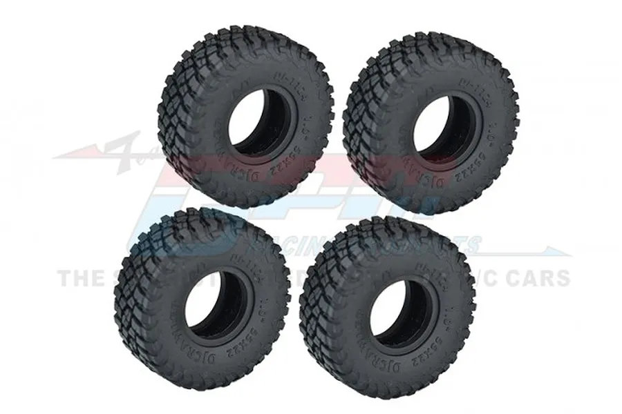 GPM 1.0&amp;quot; High Grip Tires 4Pcs image 80323