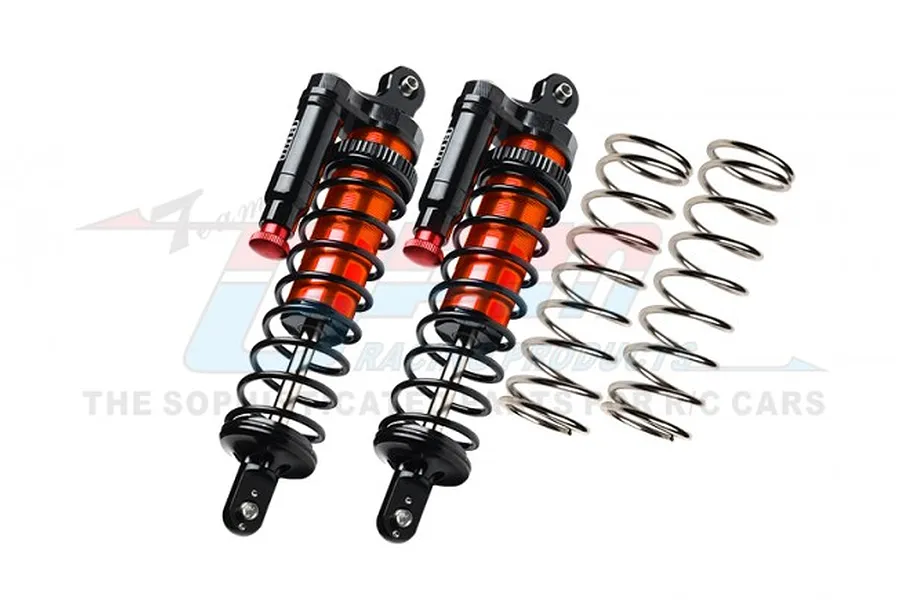 GPM Orange Aluminium Front/Rear Piggyback Shock 2Pcs image 80339