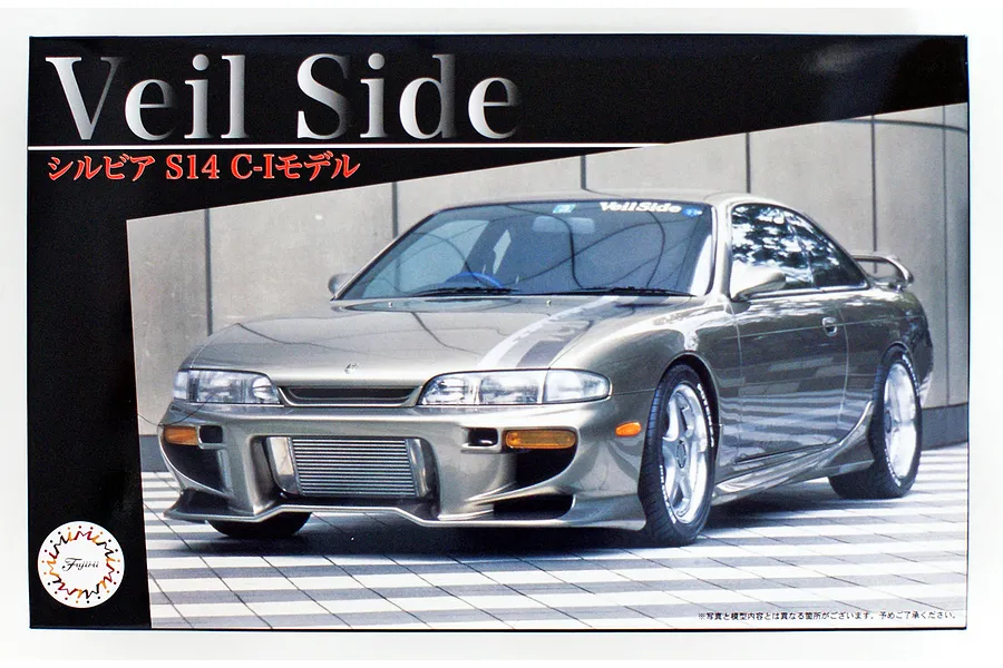 Fujimi 1/24 Veilside Silvia S14 C-I Model Car Scaled Plastic Model Kit image 80365