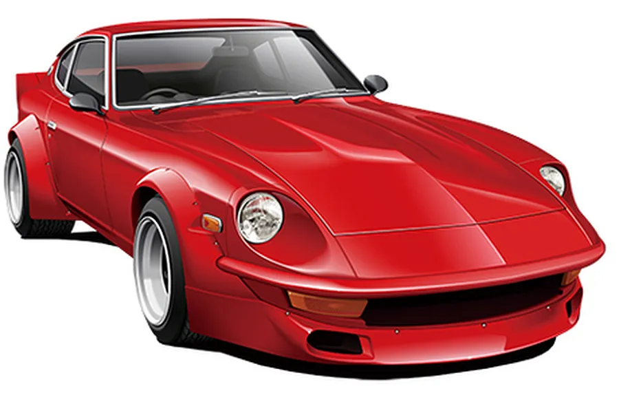 Fujimi 1/24 Nissan FairLady 240ZG Full Works Racing (ID-143) Scaled Plastic Model Kit image 80366