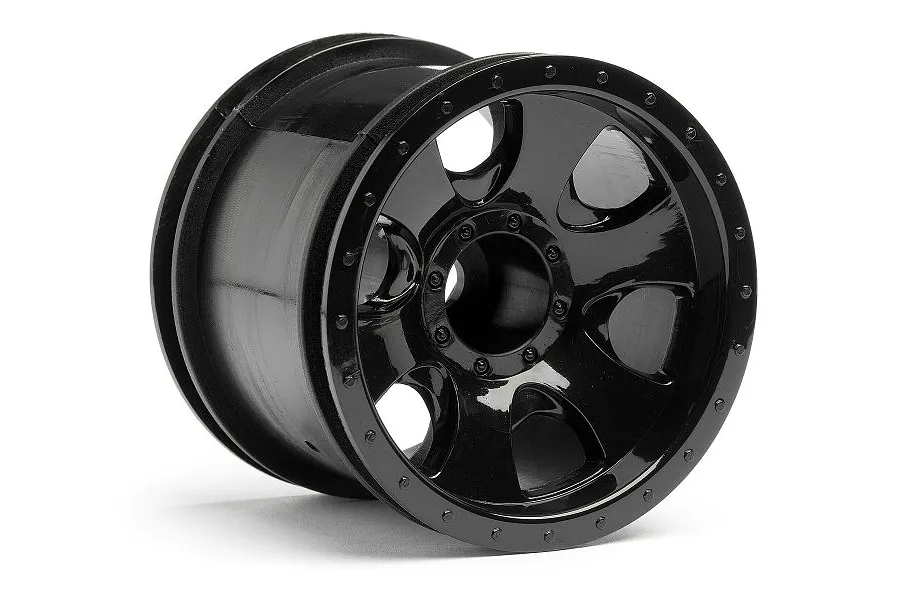 HPI 2.2&amp;quot; Firestorm Warlock Black Rims 2Pcs image 8040