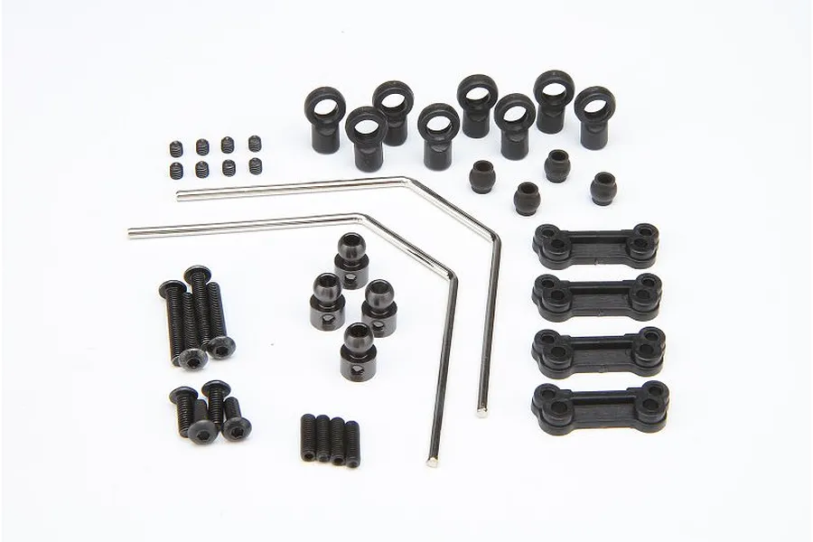 HPI Savage XS Front &amp;amp; Rear Sway Bar Set image 8043
