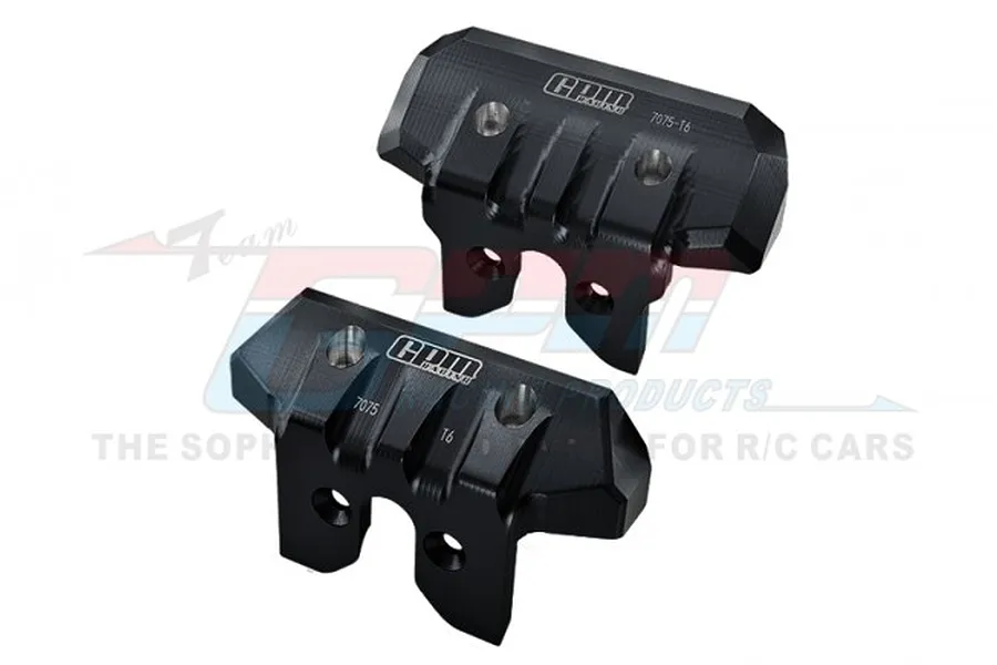 GPM Black Aluminium Front &amp;amp; Rear Bumper Set image 80450