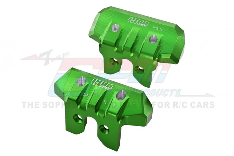 GPM Green Aluminium Front &amp;amp; Rear Bumper Set image 80451