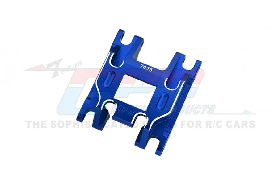 GPM Blue Aluminium Chassis Skid Plate 1Pcs image 80455