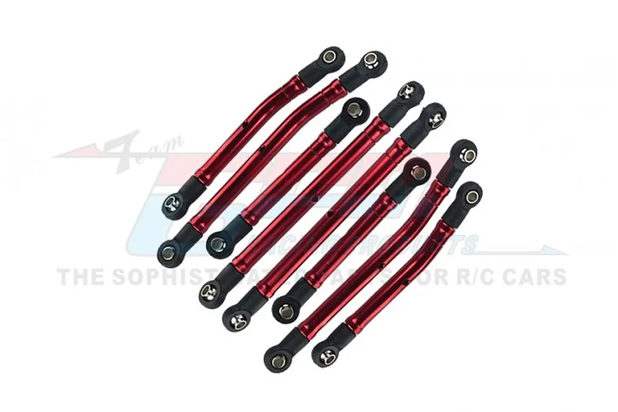 GPM Red Aluminium Adjustable Linkage Set image 80481