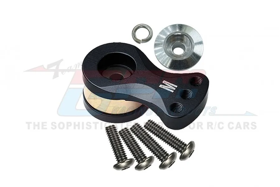 GPM Black Aluminium 25T Servo Horn image 80499