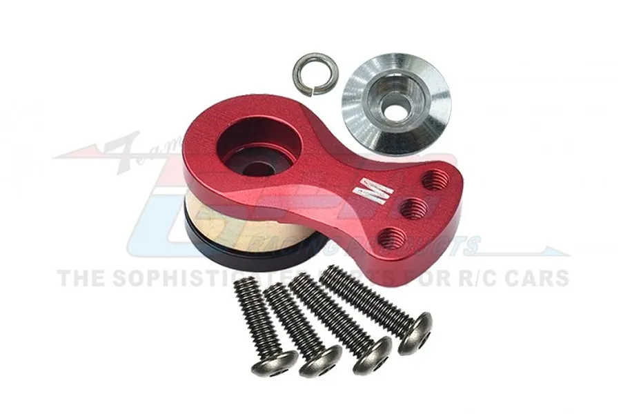 GPM Red Aluminium 25T Servo Horn image 80503