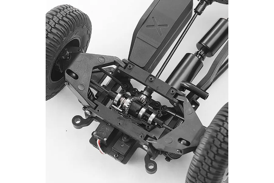 FMS 2006 Hummer H1 Alpha RS 4WS RC Rock Crawler 4WD Electric 1/12 Scale RTR image 80609