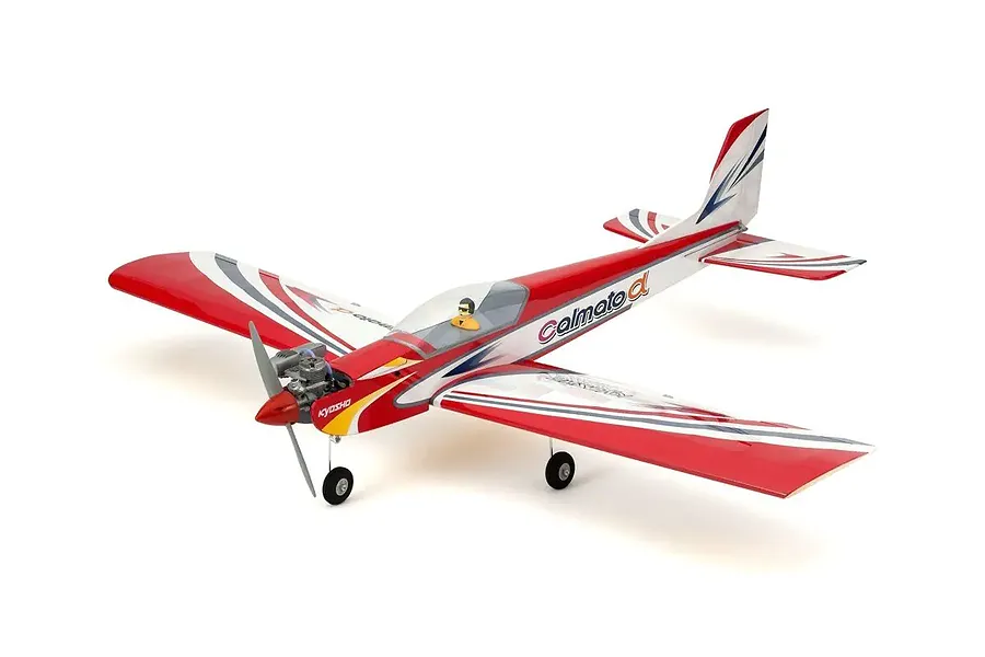Kyosho RC Plane Calmato Alpha 40 EP/GP Sports Trainer 1.6m Kit - Red image 80661