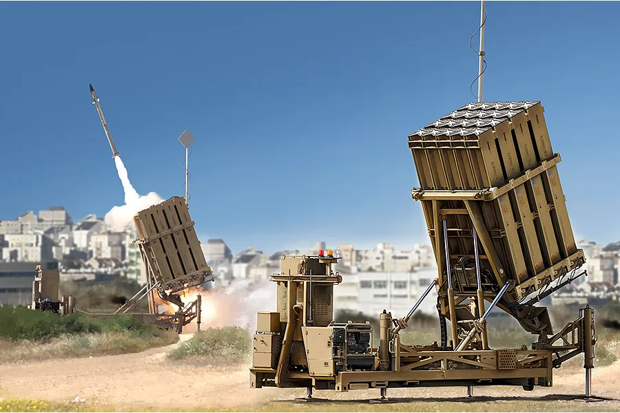 Trumpeter 1/35 Iron Dome Air Defence System Plastic Model Kit image 80679