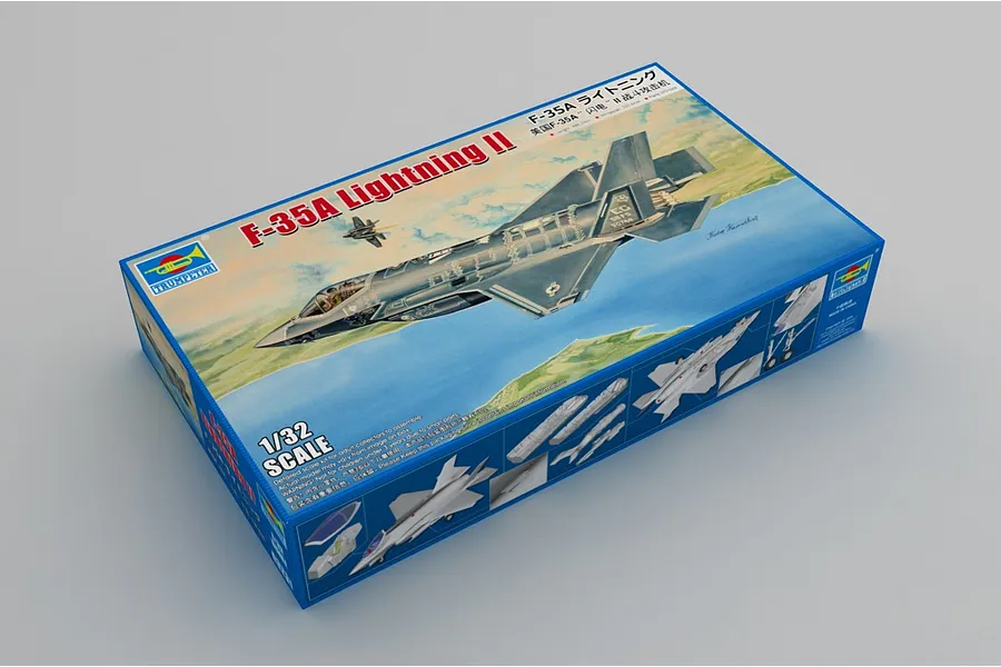 Trumpeter 1/32 F-35A Lightning Plastic Model Kit image 80682