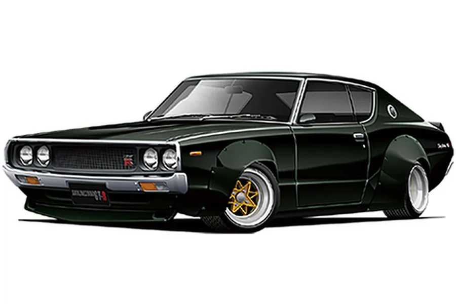 Fujimi 1/24 Nissan Skyline 2000 GT-R  Scaled Plastic Model Kit image 80693