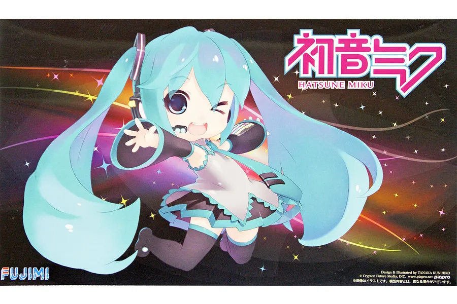 Fujimi Hatsune Miku Plastic Model Kit image 1