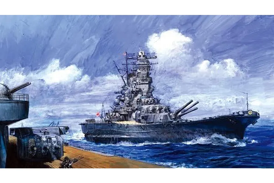 Fujimi 1/700 IJN Battleship Musashi 1942 Plastic Model image 80732